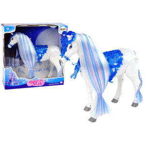 mamido Rozprávkový kôň pre bábiky so zvukmi biely