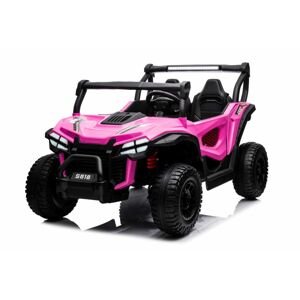 mamido Detské elektrické autíčko S618 4x4 24V ružové