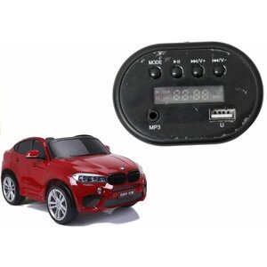 mamido Hudobný panel do elektrického autíčka BMW X6M