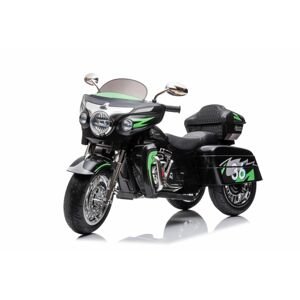 mamido Detská elektrická motorka Goldwing čierna