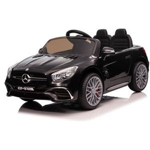 mamido Elektrické autíčko Mercedes-Benz SL65 S čierne