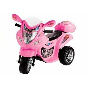 mamido Detská elektrická motorka BJX-88 ružová