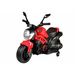mamido Detská elektrická motorka GTM188 červená