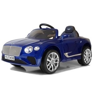mamido Detské elektrické autíčko Bentley lakované modré