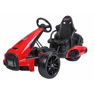 mamido Detská elektrická motokára Formula červená