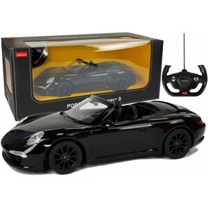 Rastar Rastar Auto na diaľkové ovládanie R / C Porsche 911 Carrera S 1:12 čierne