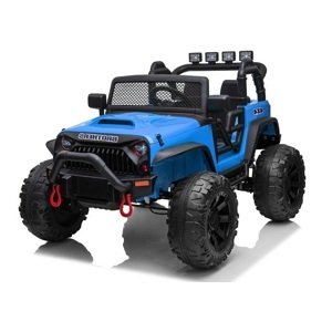mamido Elektrické autíčko jeep Brothers 200W lakované modré