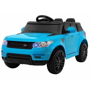 mamido Detské elektrické autíčko Land Rapid Racer modré