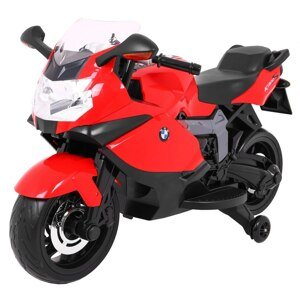 mamido Detská elektrická motorka BMW K1300S červená