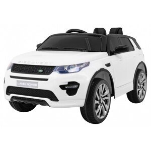 mamido Detské elektrické autíčko Land Rover Discovery biele