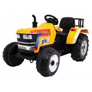mamido Detský elektrický traktor Blazin žltý