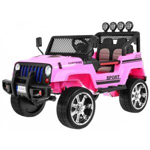 mamido Elektrické autíčko Jeep Raptor 4x4 ružové