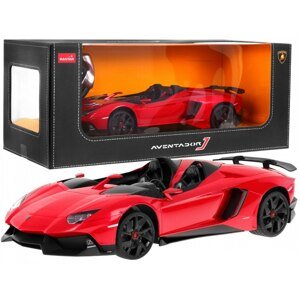 Rastar Rastar Auto na diaľkové ovládanie R / C Lamborghini Aventador 1:12 červené