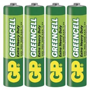 mamido Batéria GP Greencell R03 typ AAA 4 ks