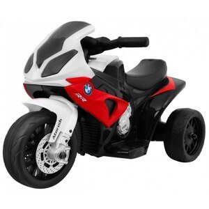 Mamido Mamido Detská elektrická motorka BMW S1000RR trojkolka červená