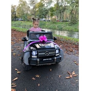 mamido Mašľa na elektrické autíčko pre deti ružová