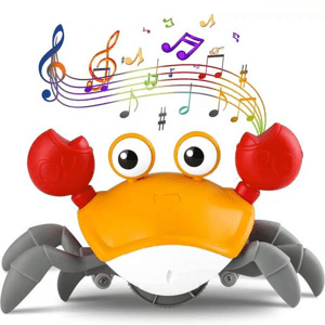 Mamido Mamido Interaktívny utekajúci krab s melódiami oranžový