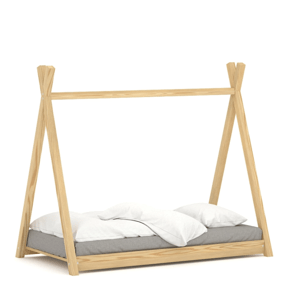 Detská borovicová posteľ tipi - rôzne rozmery Rozmer:: 180x80 cm