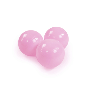 Detské loptičky pastelové ružové - 50ks