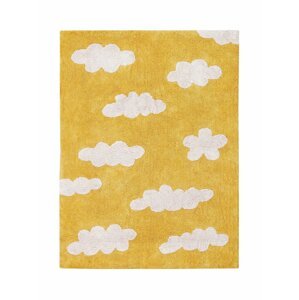 Detský koberec Clouds Mostaza žltý 120x160
