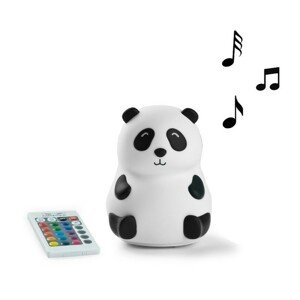 Silikónová lampička Panda s hudbou a ovládacím pilotom