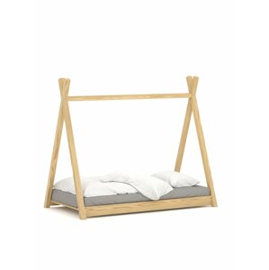 Detská borovicová posteľ tipi - rôzne rozmery Veľkosť: 160x80