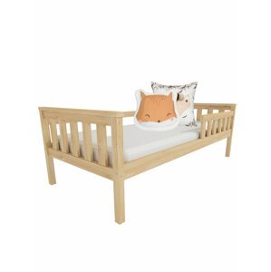 Detská masívna posteľ Franzo borovica - rôzne rozmery Veľkosť: 160x80