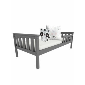 Detská sivá posteľ Franzo - rôzne rozmery Veľkosť: 180x80