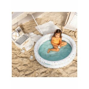 Swim Essentials Nafukovací bazén pre detí 100 cm - White Terrazzo
