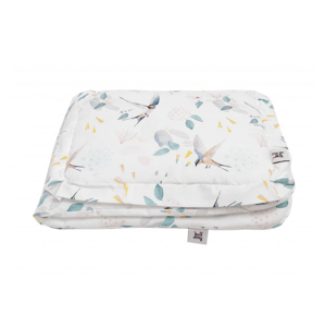 Bellamy Set detskej bavlnenej prikrývky s vankúšom Fly bed Perina: 100x135 cm
