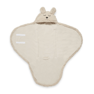 Detská Wrap deka Bunny Jollein 100x105cm  - nugát