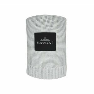 Bambusová deka Lullalove - Glamour gray