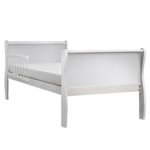Mombi Detská posteľ Nobleo Toddle biela 140x70 + bariérky