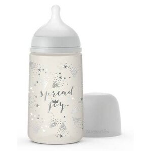 Sauvinex  Sauvinex Suavinex Dojčenská Fľaša Fyziologická cumlík M Korunka Joy 270ml
