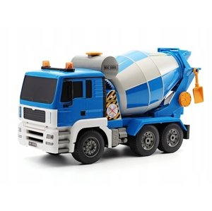 mamido  Diaľkovo ovládaný betonárska zmesička MAN nákladné auto RC s modrým ovládačom