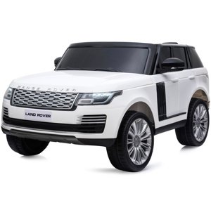 mamido  Elektrické autíčko Range Rover dvojmiestne biele