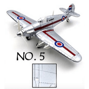 mamido  Stavebnica lietadlo Hawker Hurricane NO.5 1:48