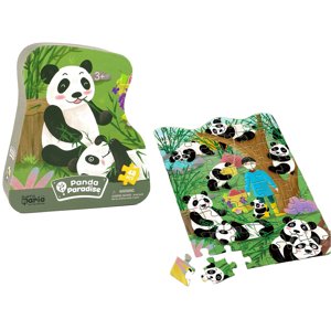 mamido  Puzzle Panda Bambusový Les 48 Dielov