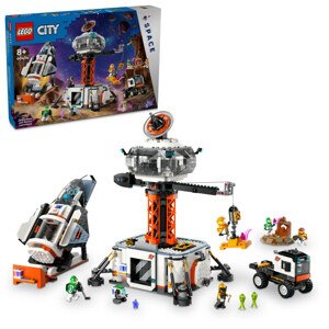 Lego  Stavebnica LEGO City Vesmírna základňa a štartovacia rampa pre raketu 60434