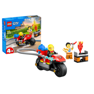 Lego  Stavebnica LEGO City Hasičská záchranná motorka 60410