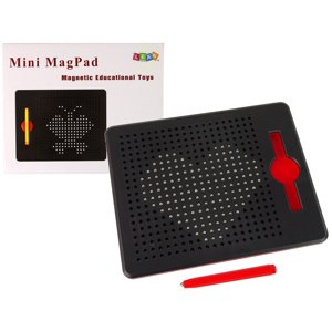 mamido  Magnetická tabuľa s guličkami - Magnetický tablet Čierny