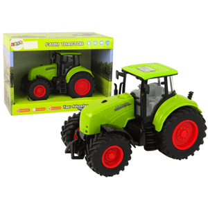 mamido  Zelený Traktor Zvuky a Svetlá: Elektrické Autíčko Roľnícka Stroj