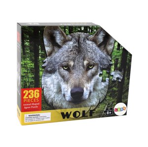 mamido  Puzzle 236 dielov Motív Hlava vlka Divoké zvieratá