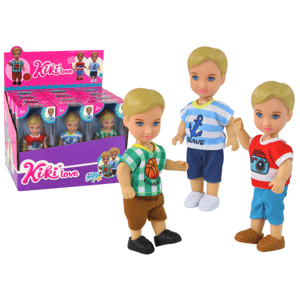mamido  Bábiky pre deti - blondínka s modrými očami 3 druhy