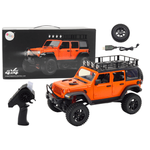 mamido  Terénne autíčko Off-road na diaľkové ovládanie RC 4x4 oranžové