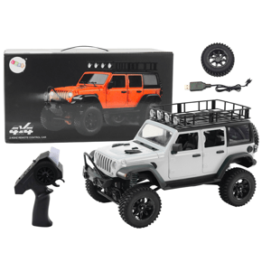 mamido  Terénne autíčko Off-road na diaľkové ovládanie RC 4x4 sivé