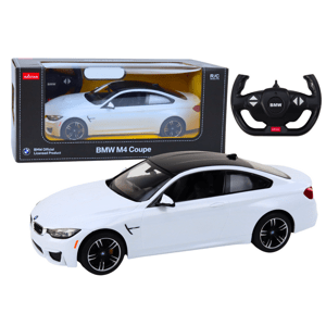 mamido  Auto na diaľkové ovládanie RC BMW M4 Copue 1:14 biele