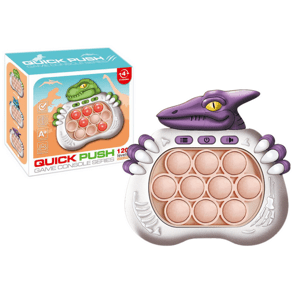 mamido  Senzorická hra Dinosaurus Pop It fialová