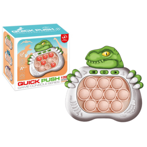 mamido  Senzorická hra Dinosaurus Pop It zelená