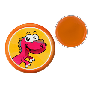 mamido  Lietajúci disk Frisbee dinosaurus oranžový